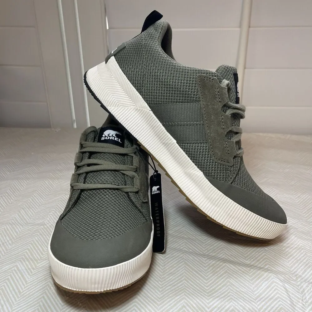 Sorel Shoes Womens 10.5 Out N About III Low Sneakers Waterproof Green NL4860-397